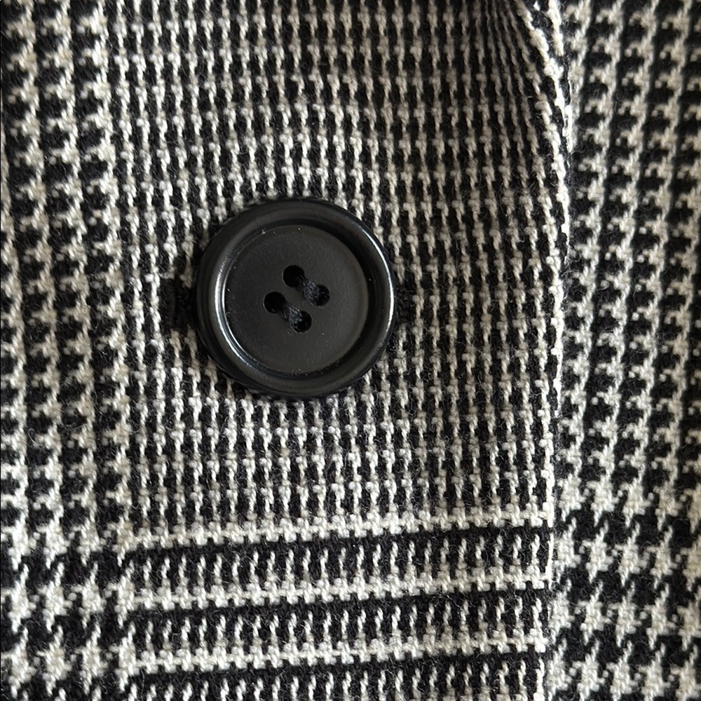 DKNY Classic Houndstooth Blazer, Lined, SZ6 - Picture 5 of 12